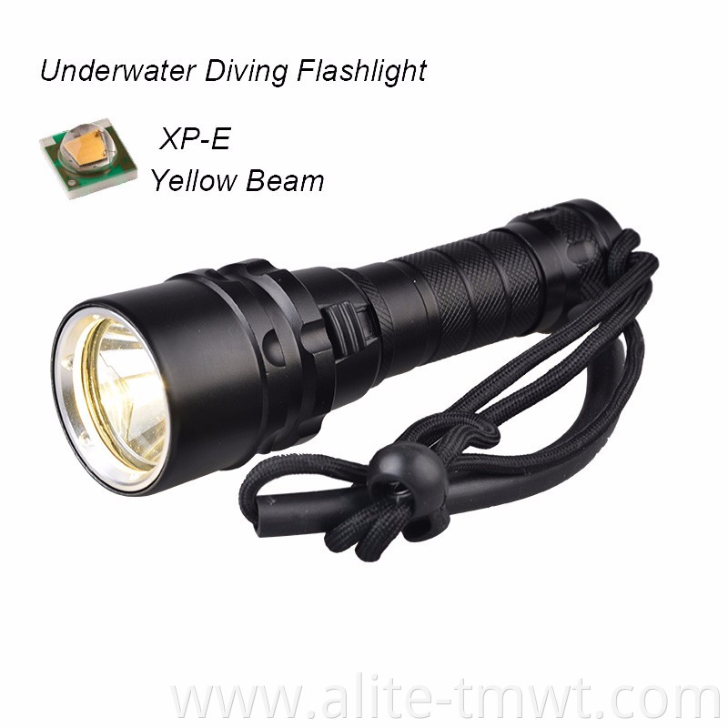 nice small uv scuba light underwater led diving flashlight torch